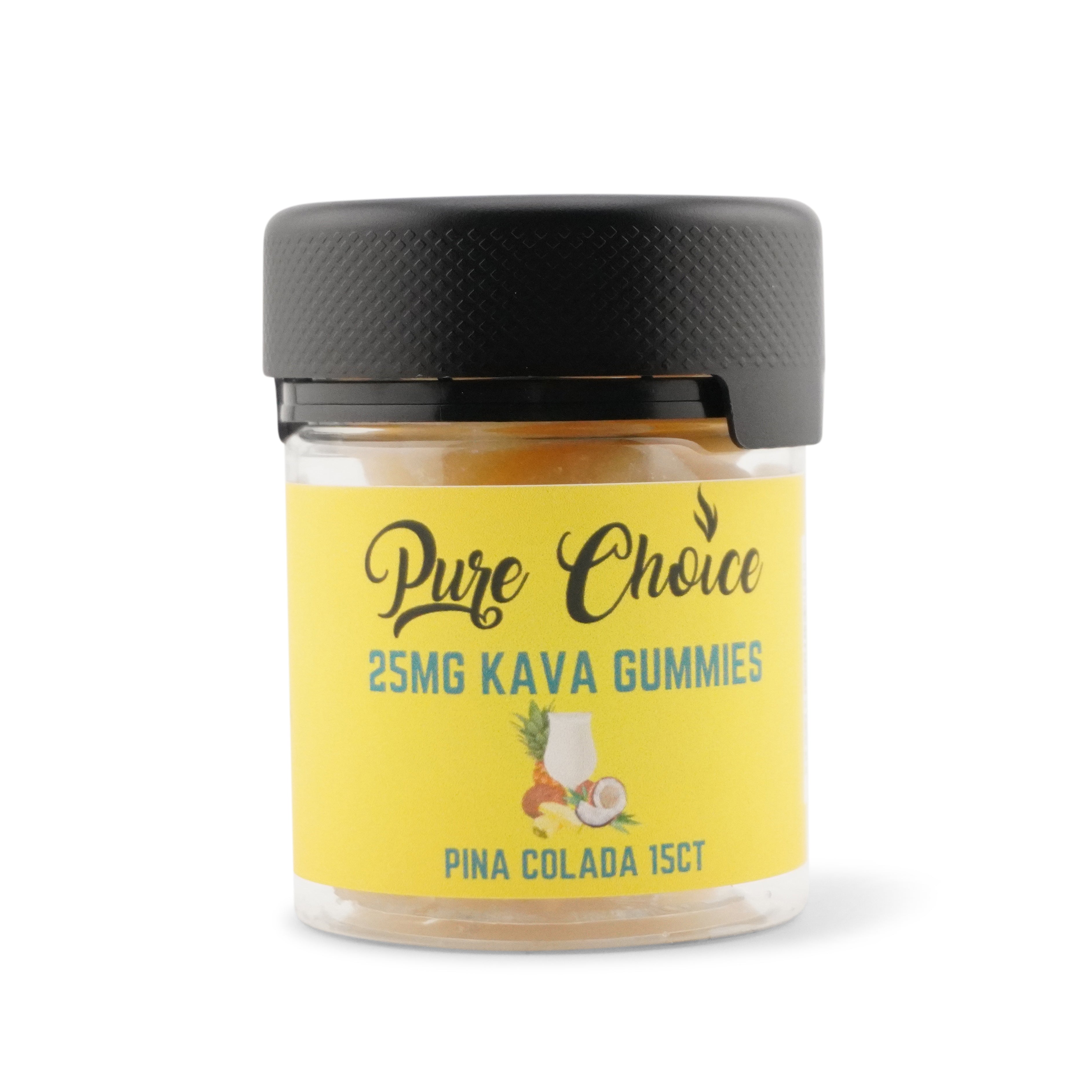 25mg Kava Gummies Pina Colada